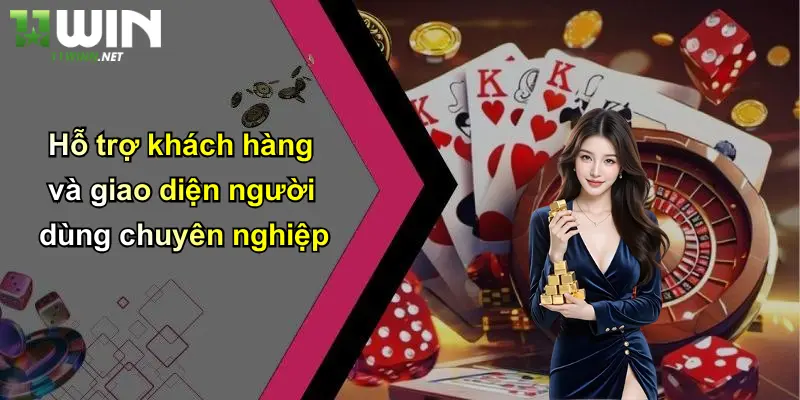 Hỗ trợ khách hàng và giao diện người dùng chuyên nghiệp