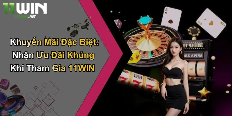 Khuyến Mãi Đặc Biệt: Nhận Ưu Đãi Khủng Khi Tham Gia 11WIN
