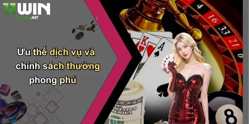 Slots 11Win: Đẳng Cấp Giải Trí Và Cá Cược Hiện Đại Tại 11WIN 4 Ưu thế dịch vụ và chính sách thưởng phong phú